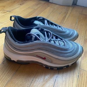 Nike Air max 97 OG womens 6.5 metallic silver